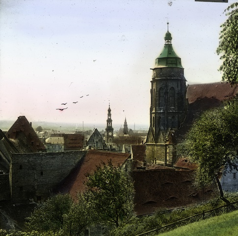 R30132 Pirna Turm d. Stadtkirche 