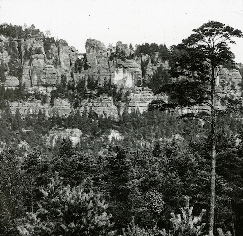 R30009 Blick aufs Felsenmeer mit Basteibrücke 