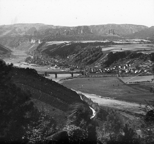 R30089 Schandau v. Lilienstein aus 
