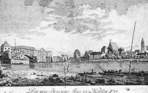R123028 Neuer Brückenbau 1784 
