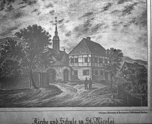 R123063 Kirche und Schule St Nikolai 