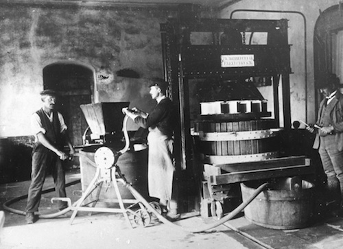 R128007 Weinpresse im Kapitelberg 