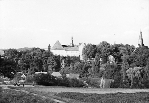 Meißen R131026 Taubenheim Schloß und Kirche 